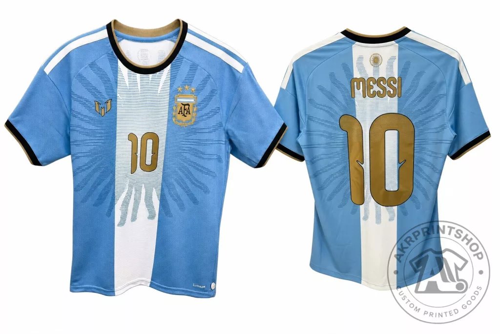 Lionel Messi A farewell tribute to a legend football jersey