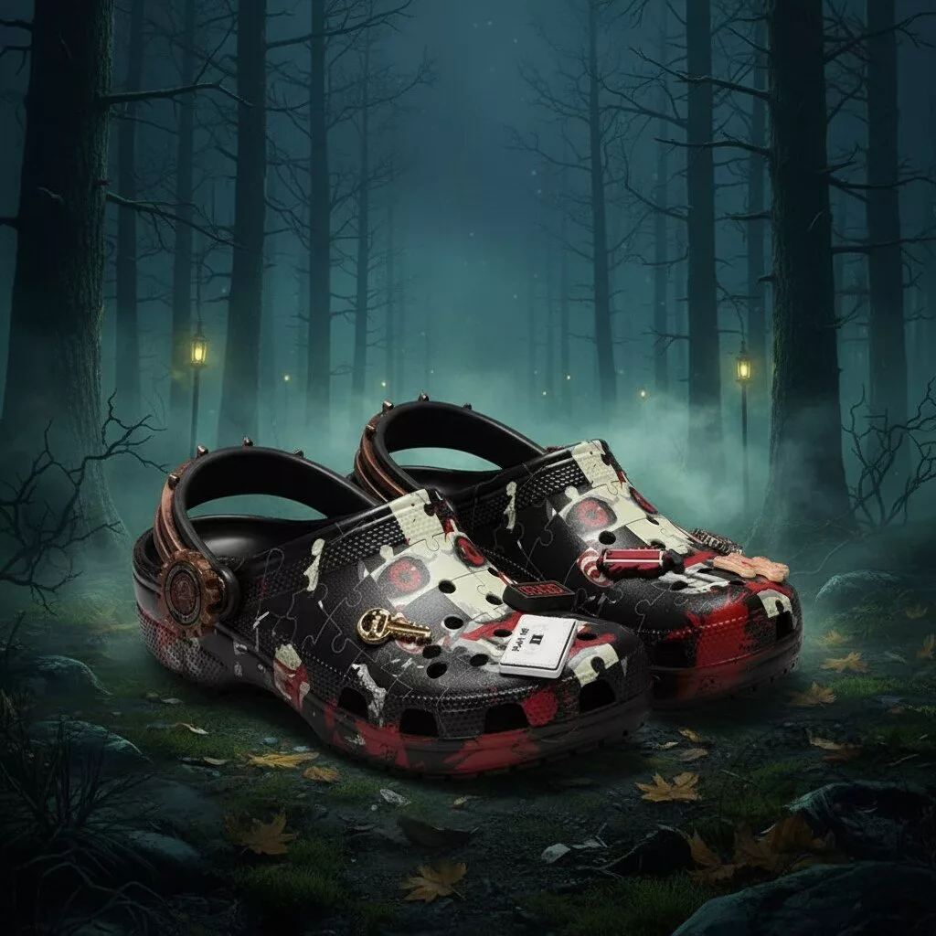 Halloween Saw Crocs Classic Clog Billy