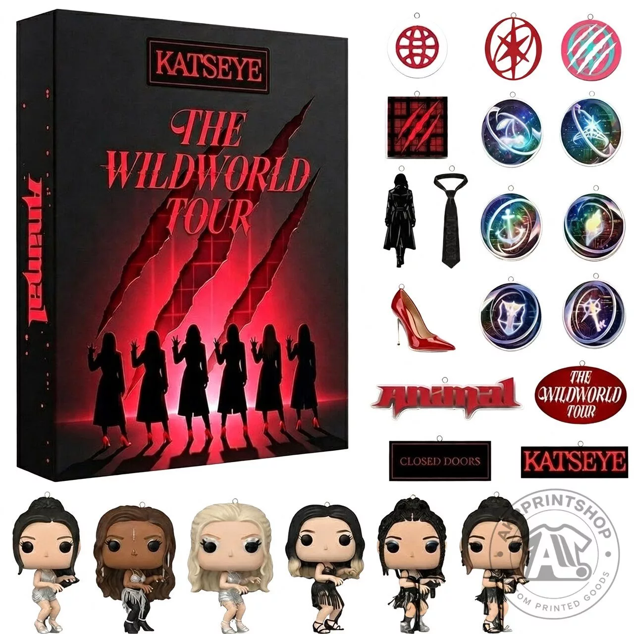 KATSEYE Animal Dance Music The Wildworld Tour 2026 Advent Calendar