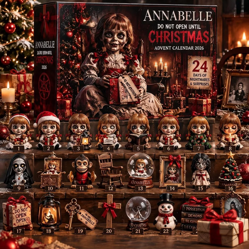 Annabelle Halloween Do Not Open Until Christmas 2026 Advent Calendar Annabelle Halloween Do Not Open Until Christmas 2026 Advent Calendar