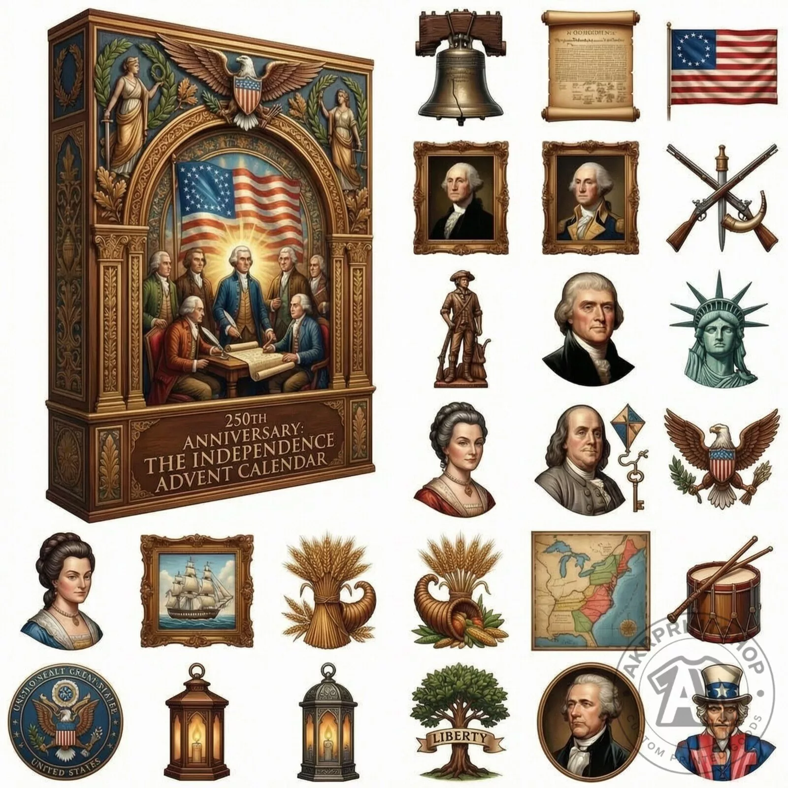 America 250th Anniversary The Independence Advent Calendar