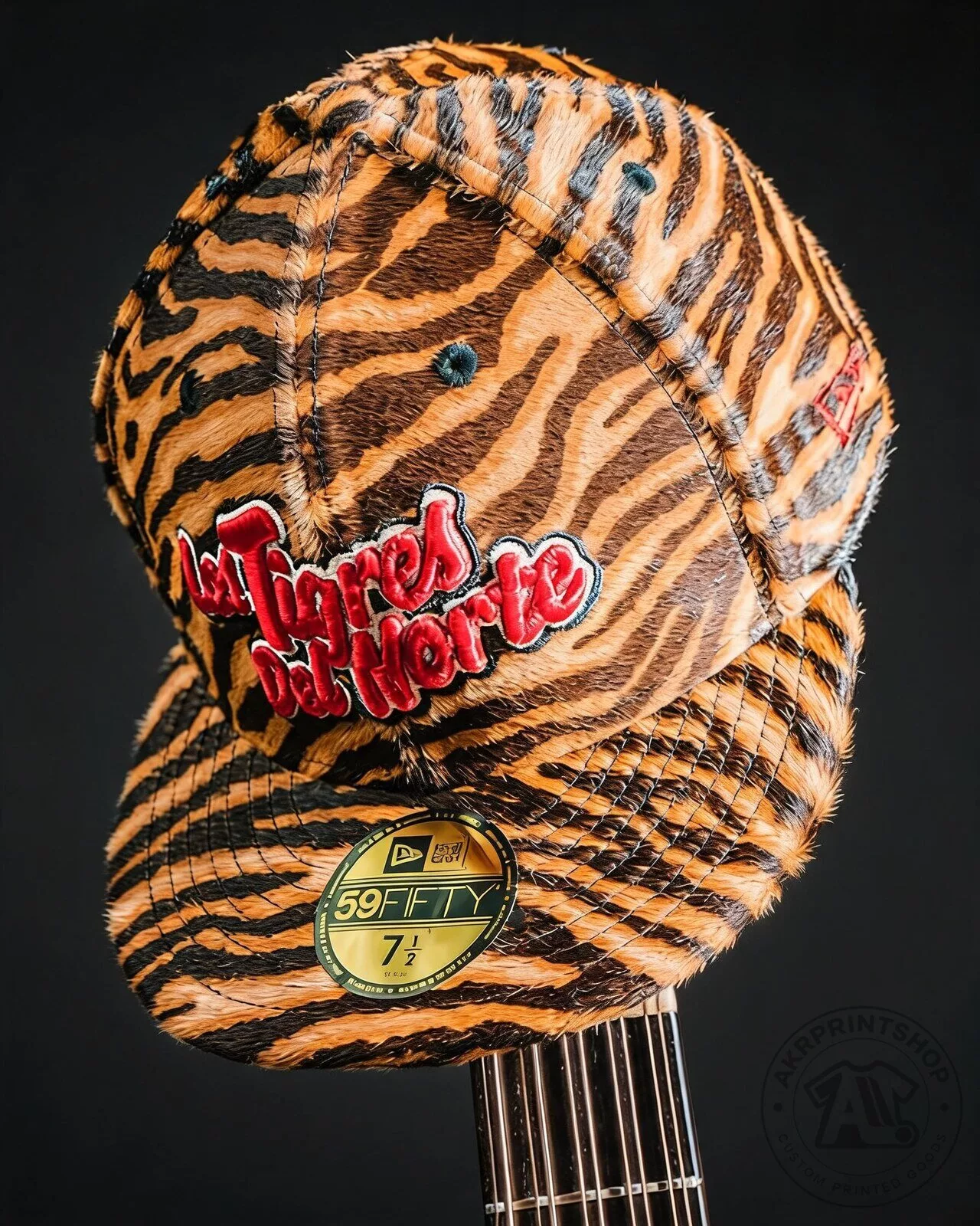 Los Tigres del Norte Tiger Print Cap