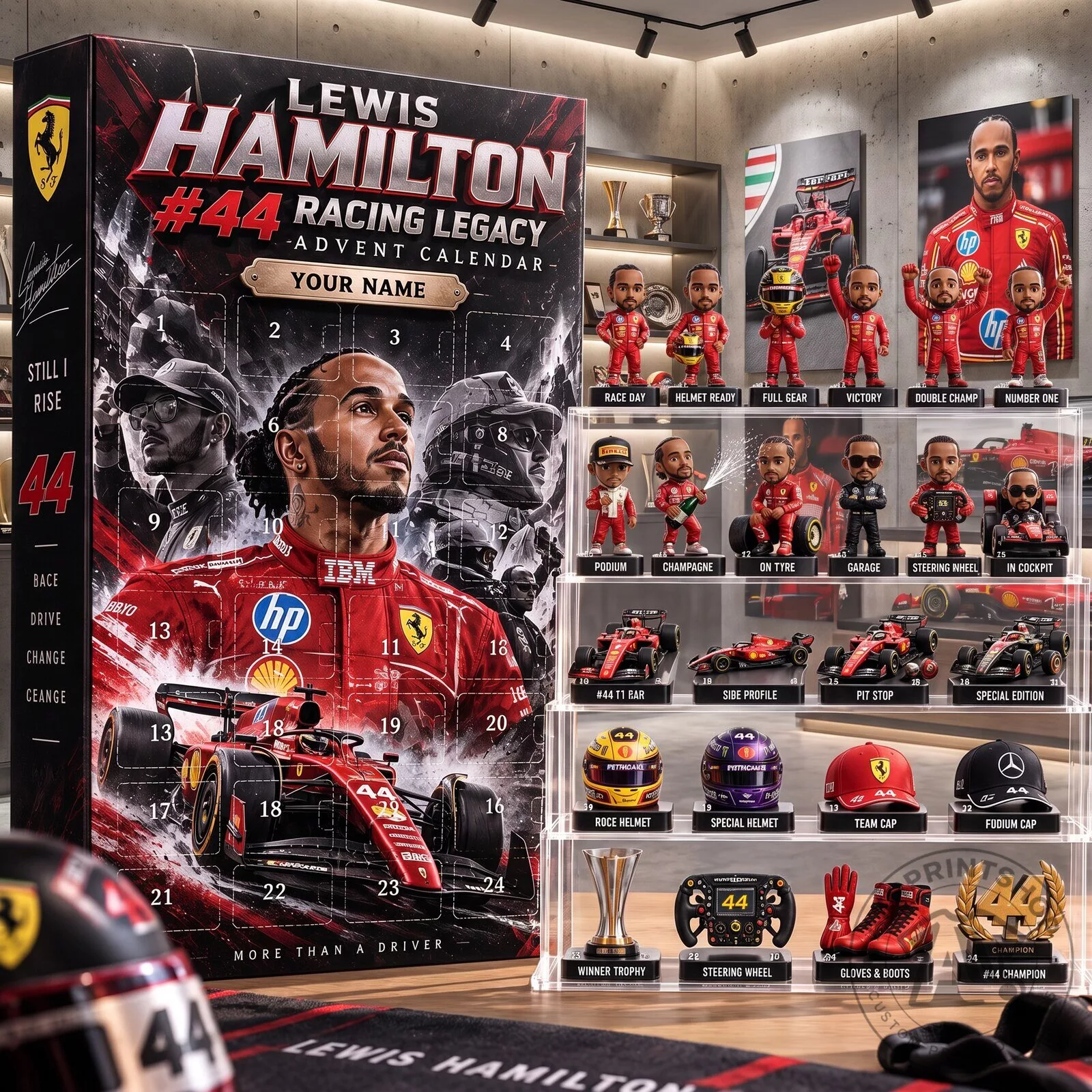 Lewis Hamilton Legend Advent Calendar 3 Lewis Hamilton Legend Advent Calendar