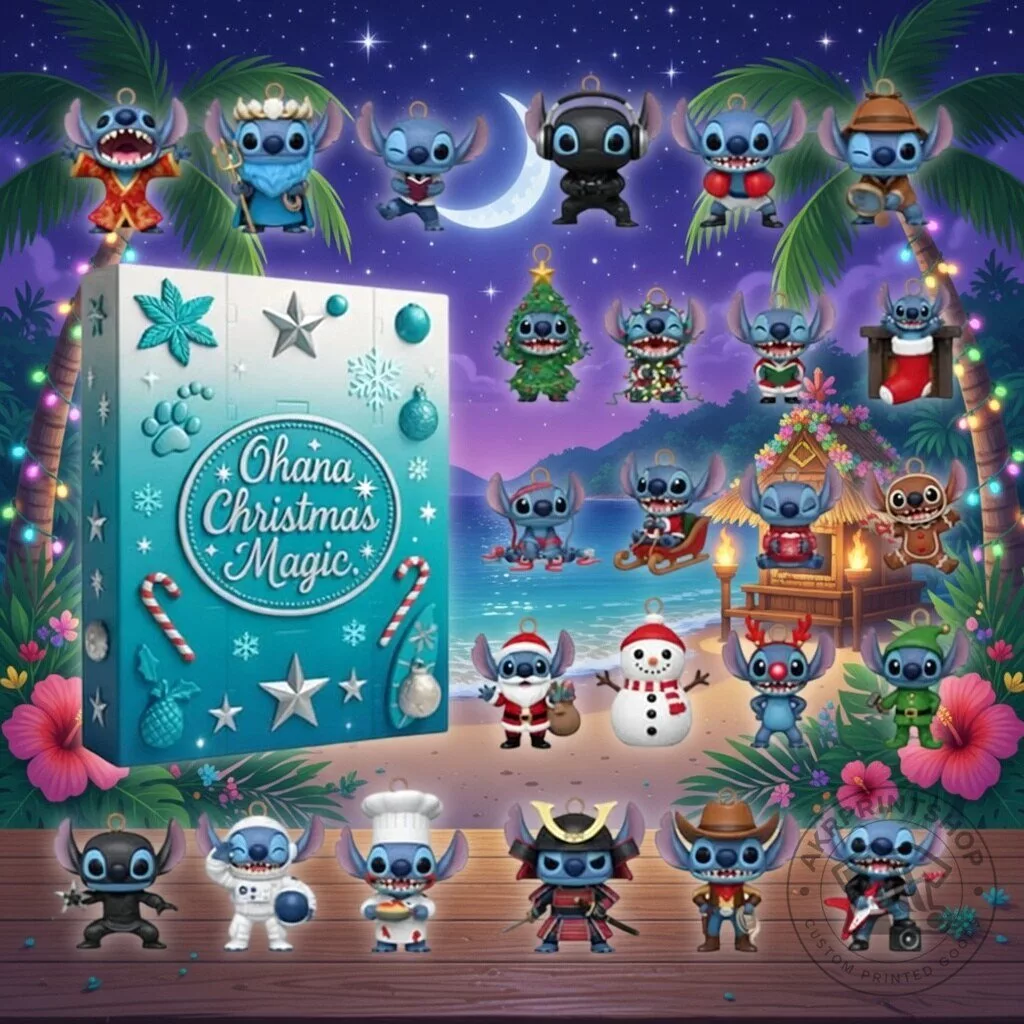 Ohana Christmas Magic Alien Character Christmas Countdown Gift Advent Calendar