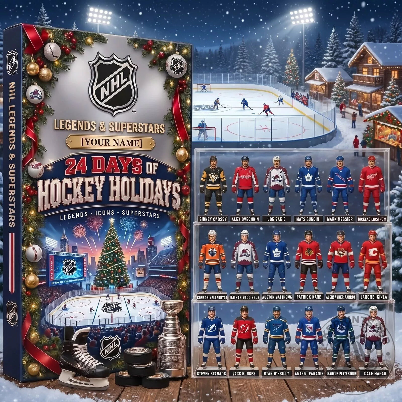 NHL Hockey Legends & Superstars Advent calendar