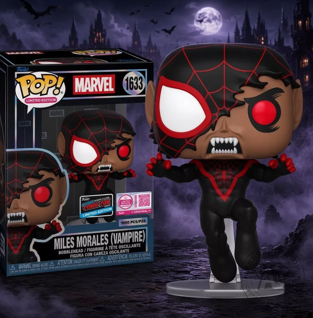 Marvel Miles Morales (Vampire) vinyl bobblehead Funko Pop!