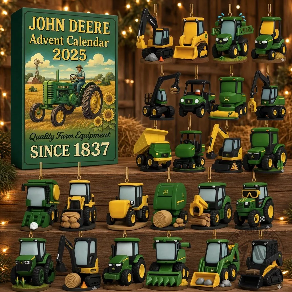 John Deere Since 1837 Advent calendar 3 John Deere Since 1837 Advent calendar product design and detailed view