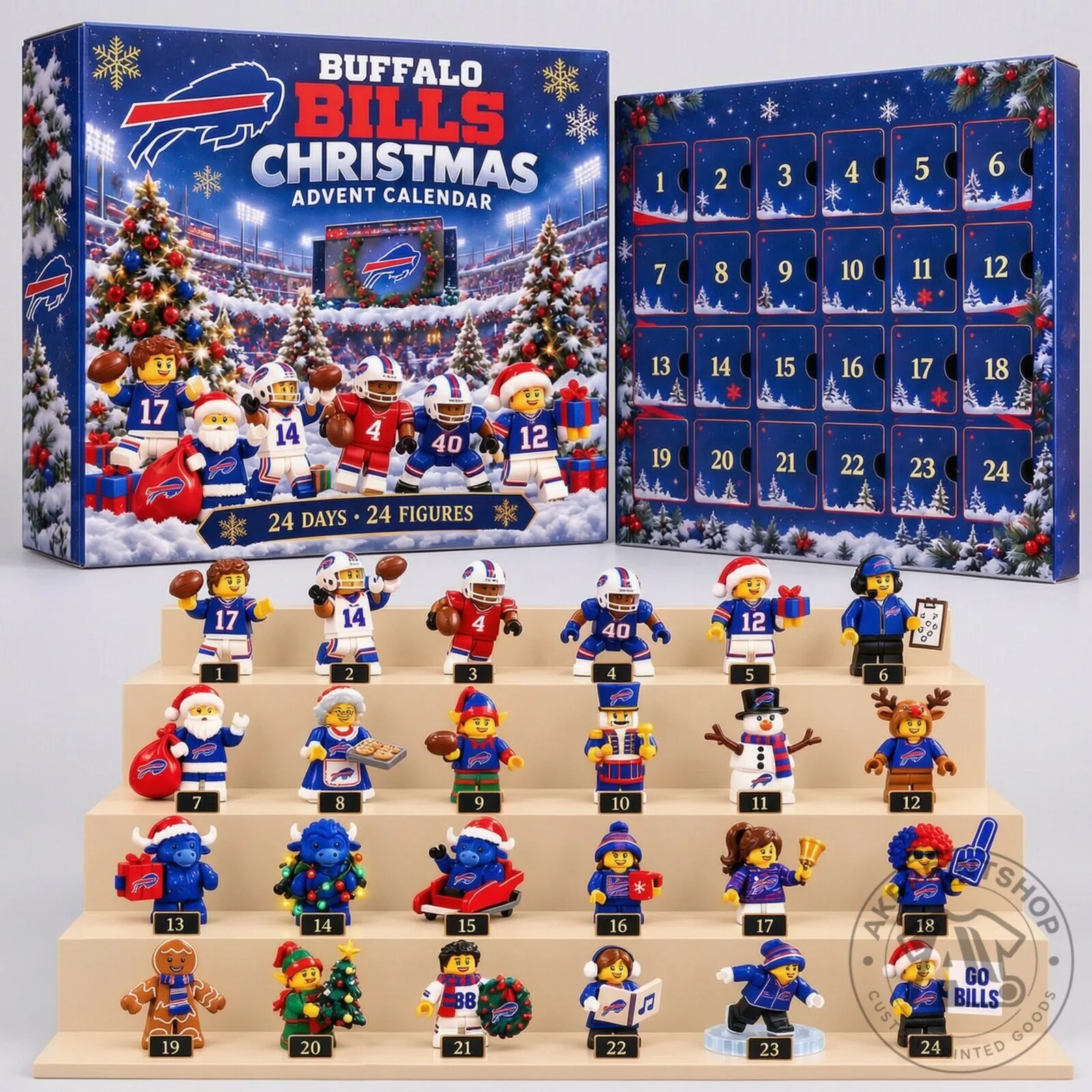 Buffalo Bills NFL Football Advent Calendar