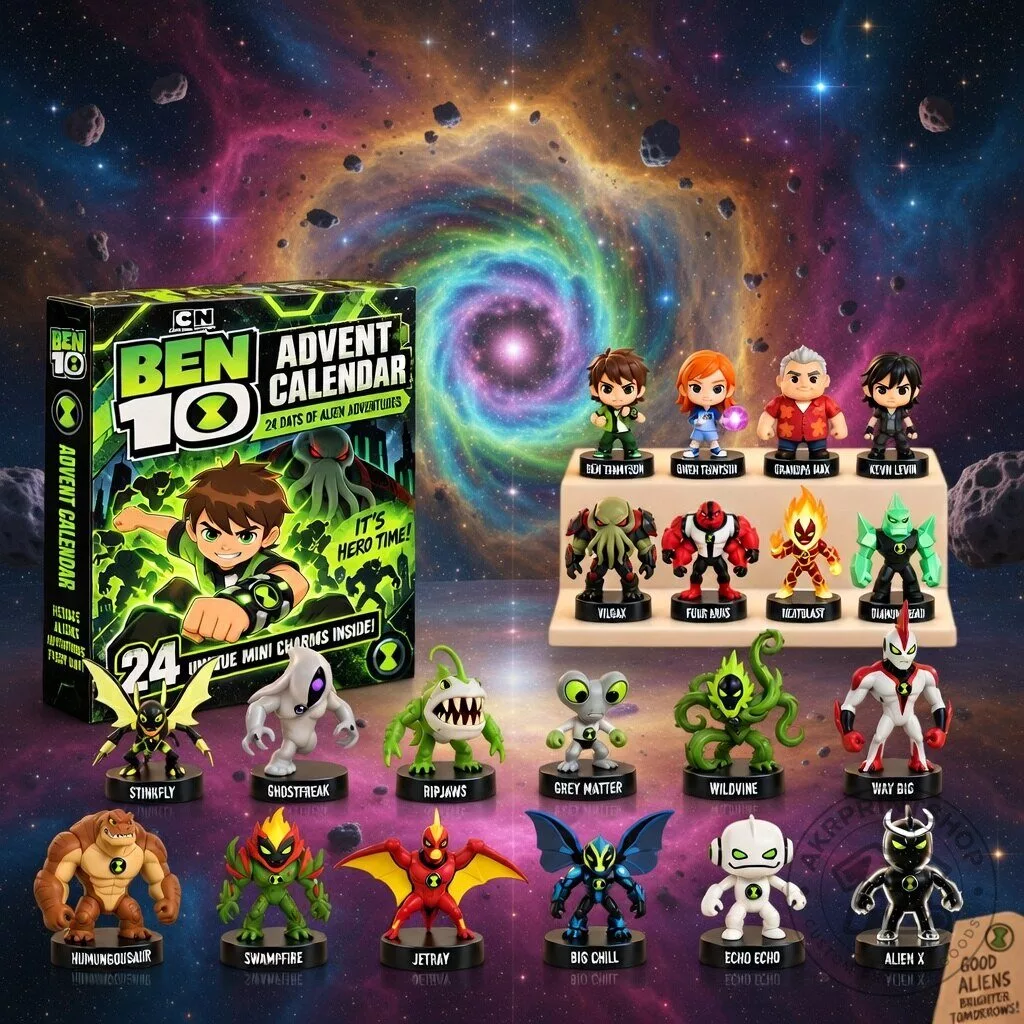 BEN 10 Christmas Advent Calendar 4 BEN 10 Christmas Advent Calendar