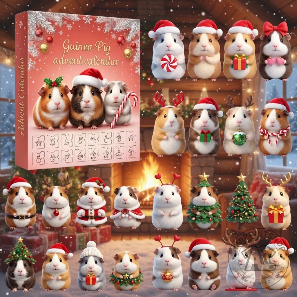 Guinea Pig Christmas Advent Calendar 2026