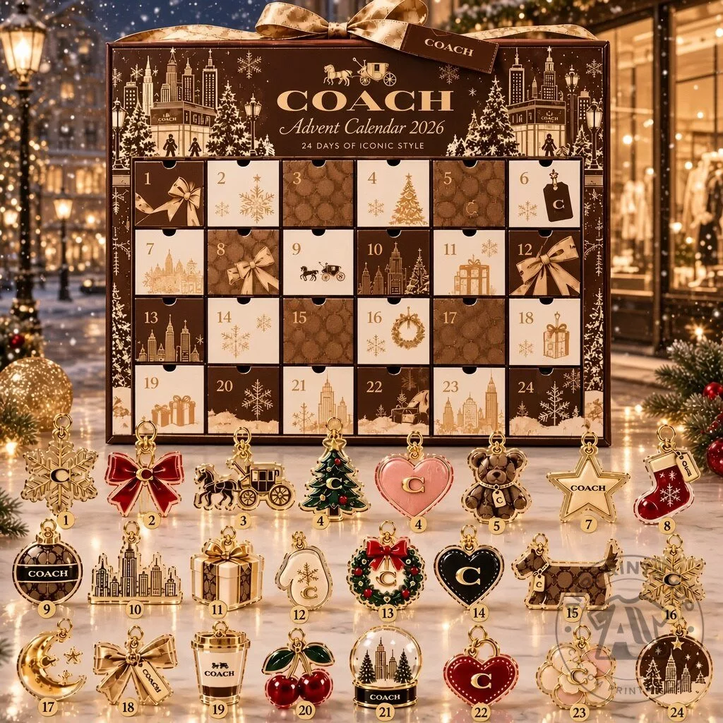 Coach Christmas Holiday 2026 Advent Calendar 3 Coach Christmas Holiday 2026 Advent Calendar product image showing design and details