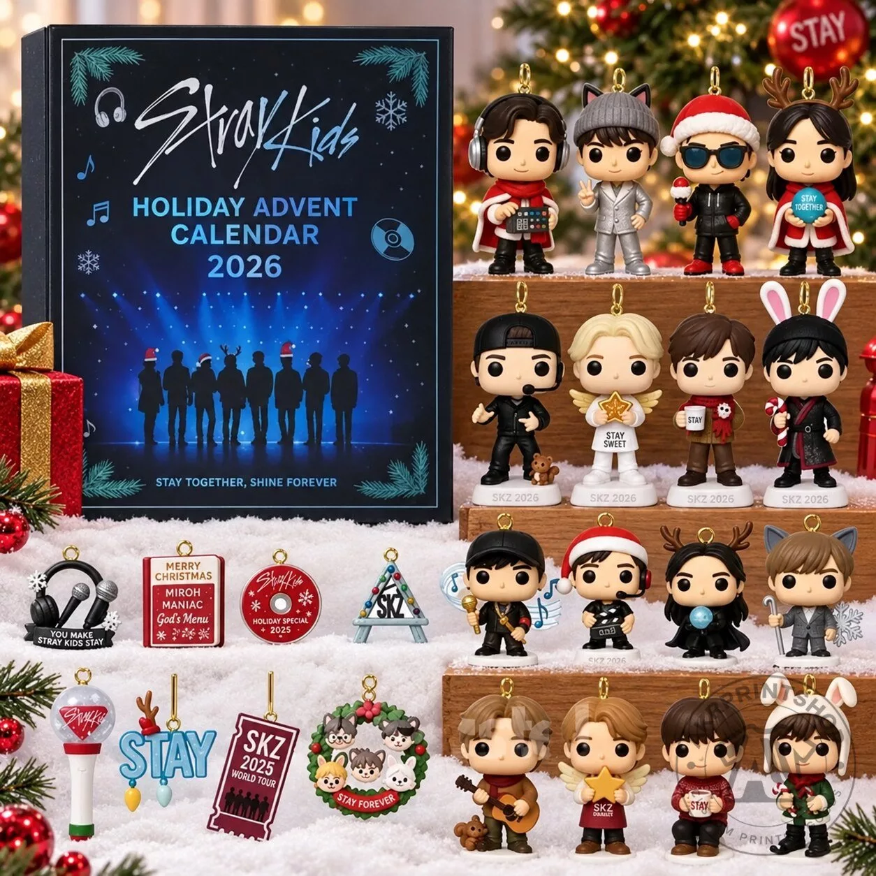 Stray Kids Holiday Kpop Music 2026 Advent Calendar