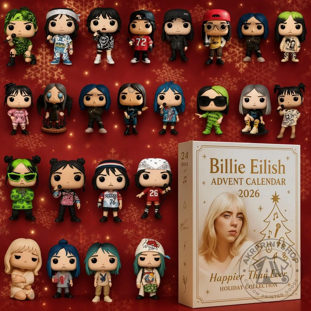 Billie Happier Than Ever Set 2026 Christmas Advent Calendar