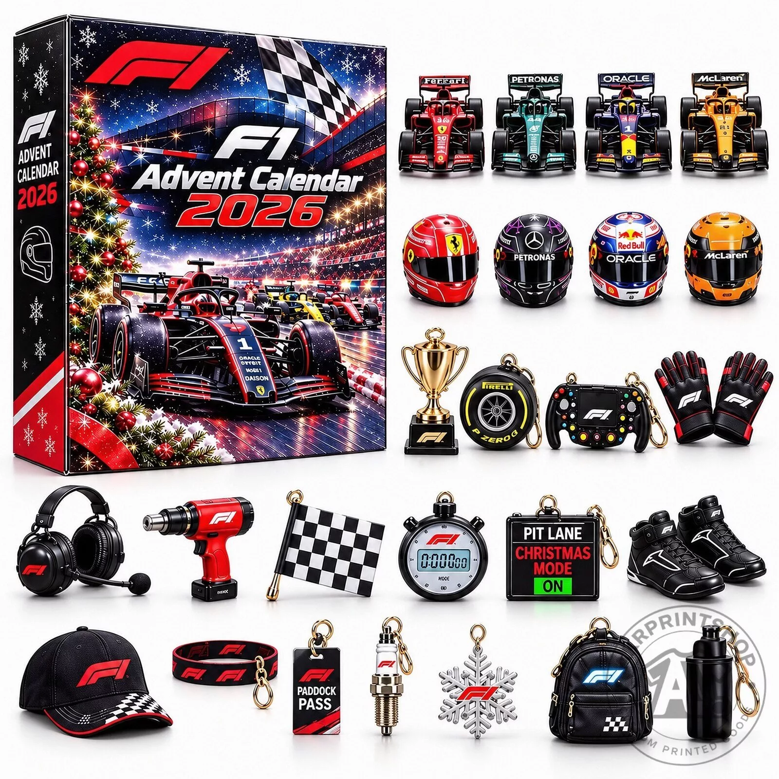 Formula 1 Racing 2026 Advent Calendar