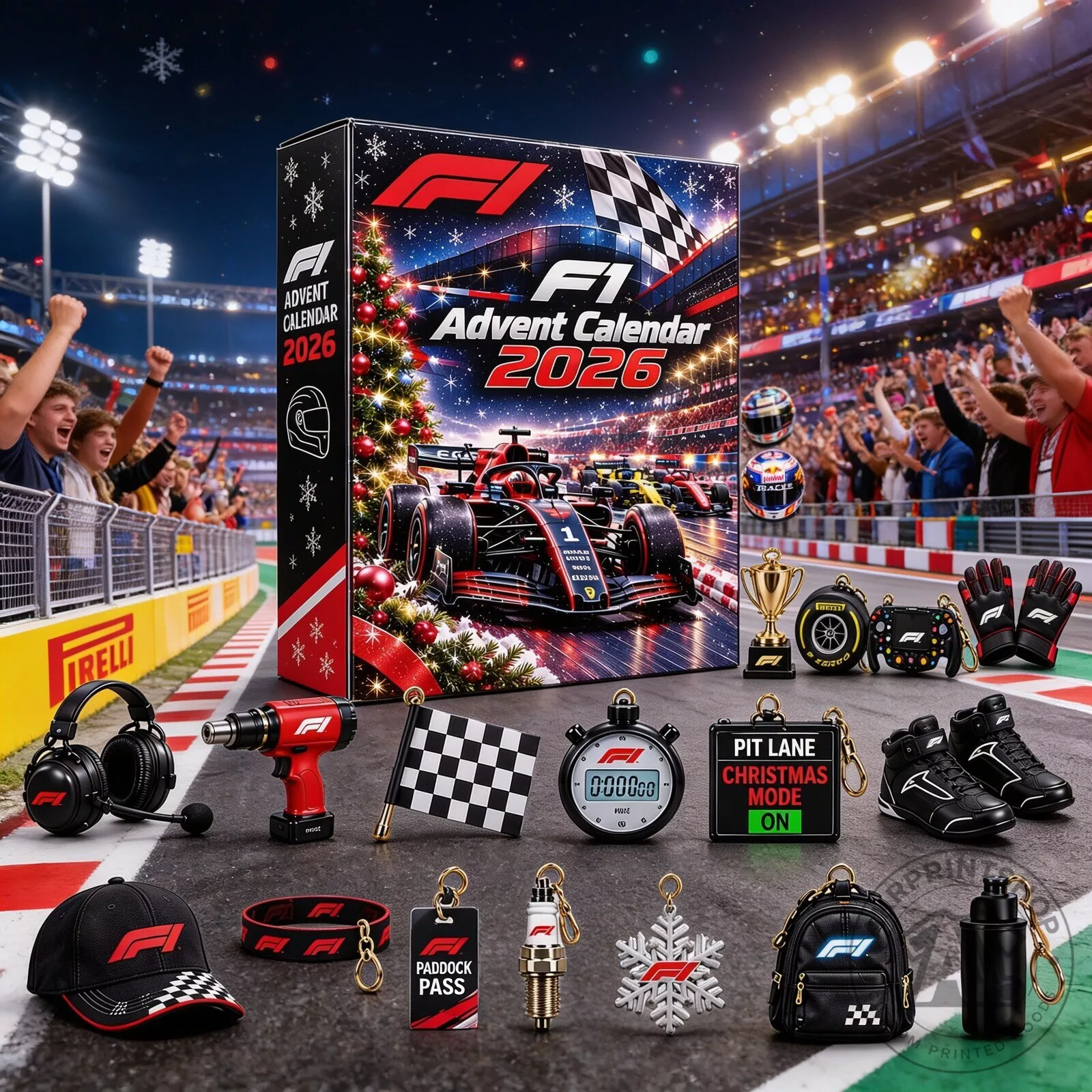 Formula 1 Racing 2026 Advent Calendar 3 Formula 1 Racing 2026 Advent Calendar product design and detailed view