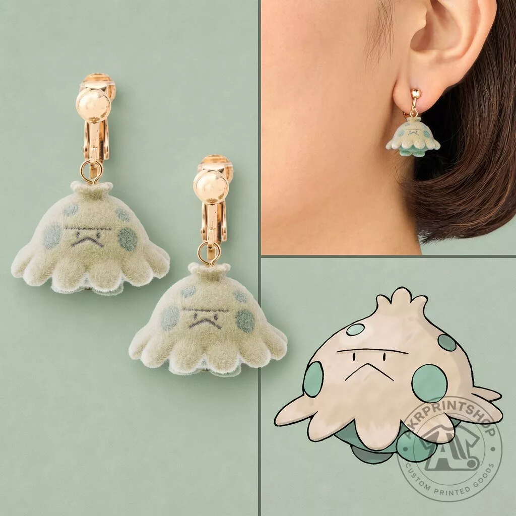 Pokemon Shroomish (Kinokoko) Earrings