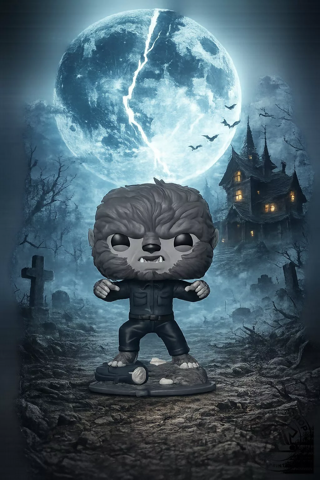 The Wolf Man figure
