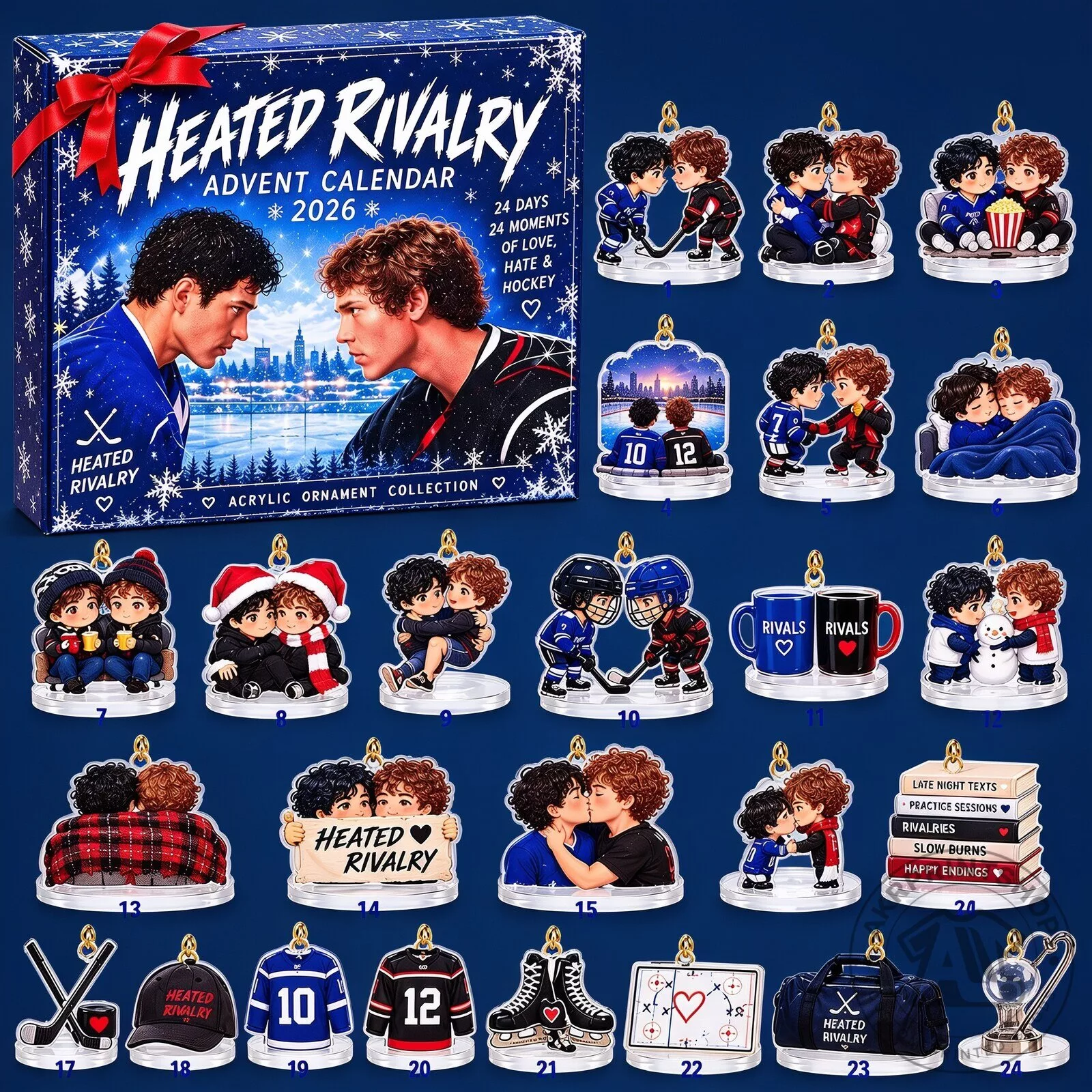 Heated Rivalry 2026 Christmas Advent Calendar