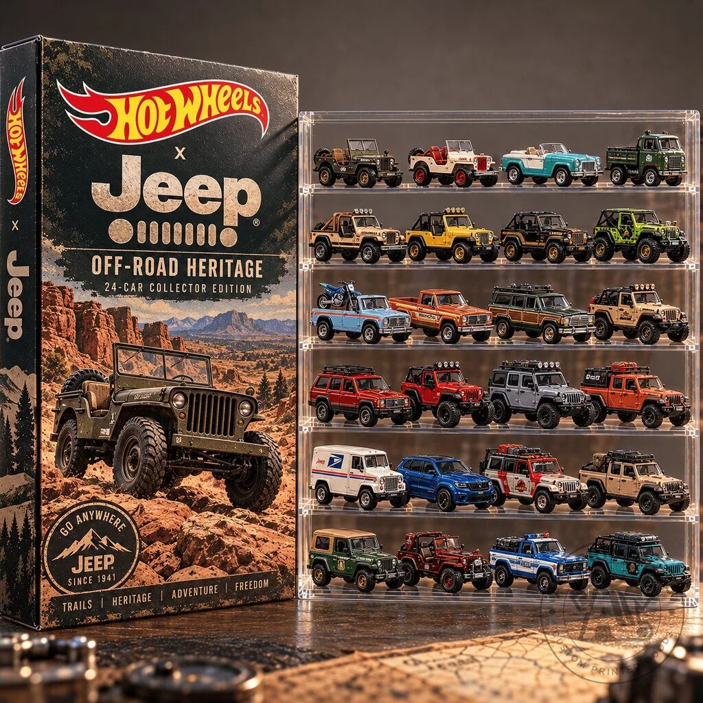 Jeep Mini Car Christmas Advent Calendar