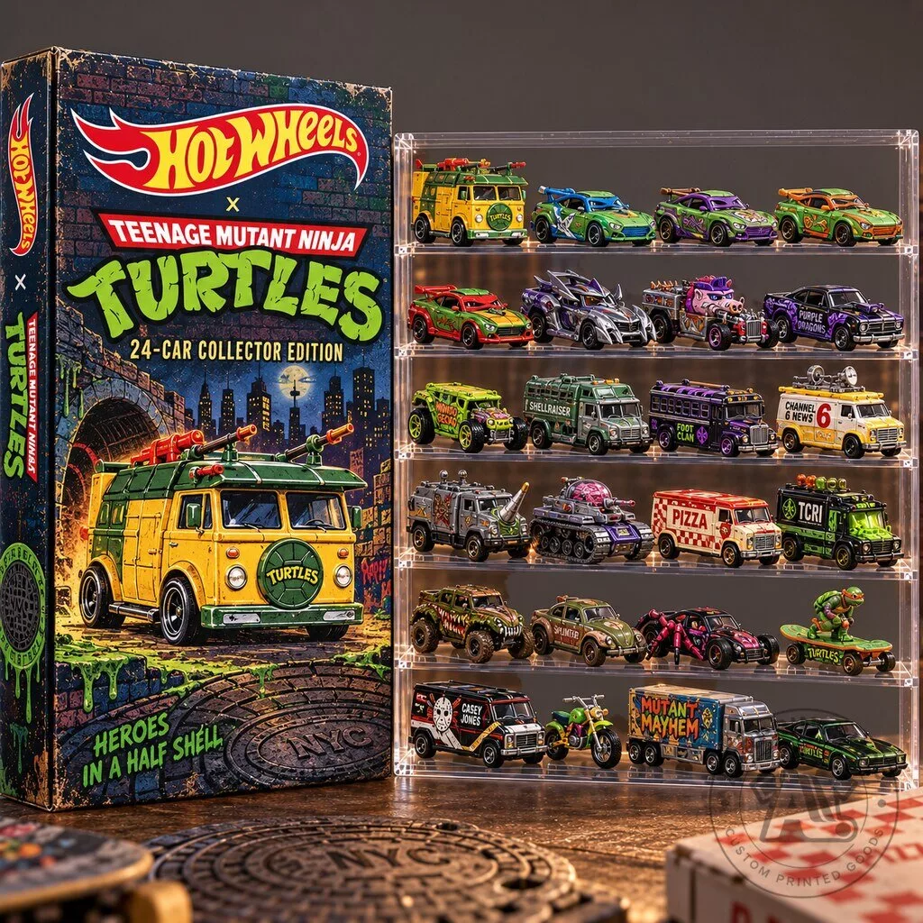 Teenage Mutant Ninja Turtles Mini Car Advent Calendar
