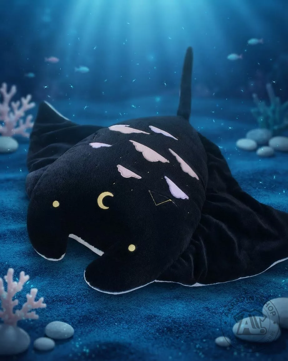 Yomi Manta Ray Plushie from the Astronimals Cushion