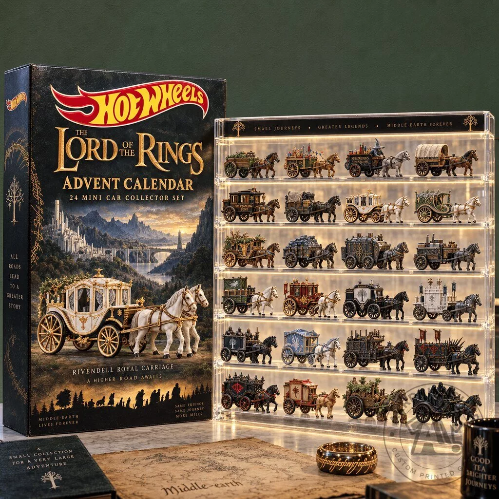 The Lord Of The Rings Christmas Mini Car Advent Calendar