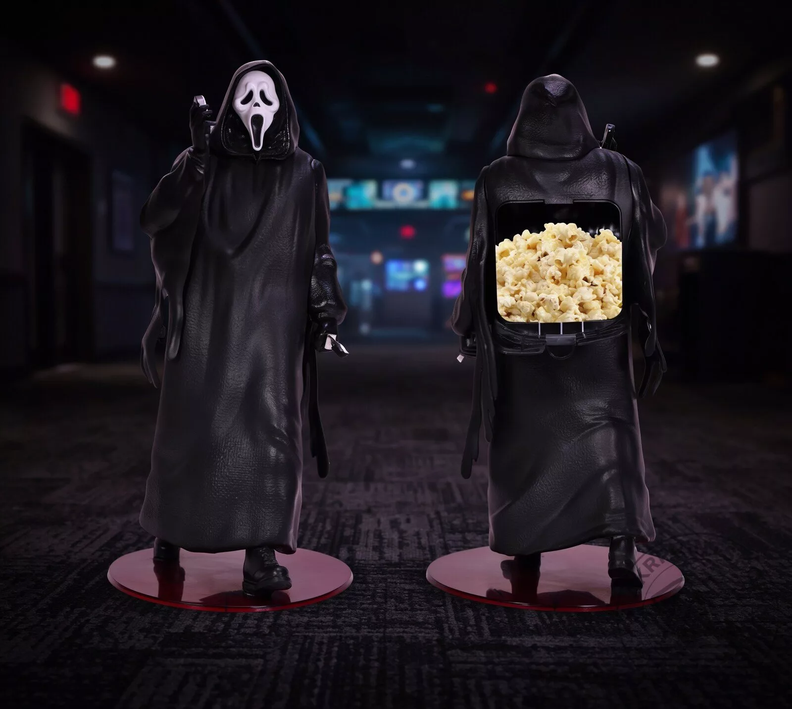 Scream 30th Anniversary Movie Ghostface Walking Popcorn Bucket