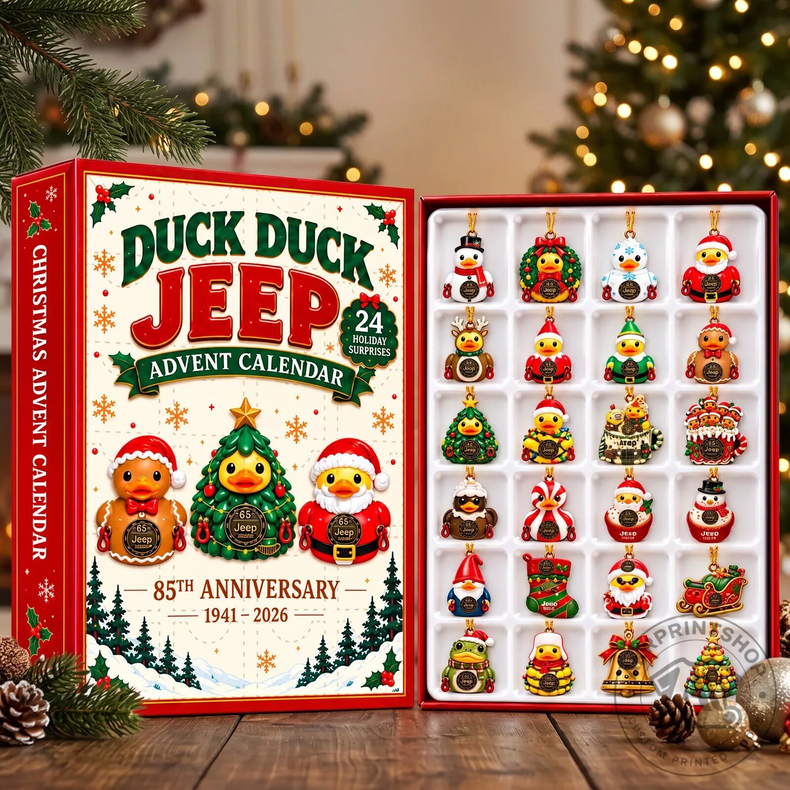 Duck Jeep 85th Anniversary Christmas Advent Calendar