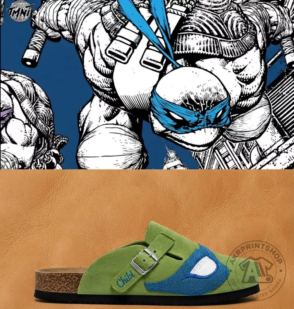 Neptun x Teenage Mutant Ninja Turtles TMNT Leonardo Clogs